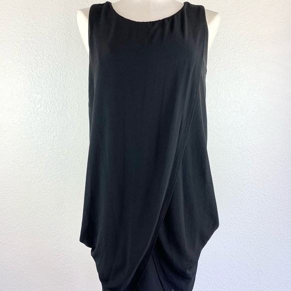 Vanessa Collection Faux Wrap Mini Dress - Picture 1 of 4